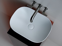 Ceramicanova Мебельная раковина Element 46 CN6009MW белый матовый – фотография-2