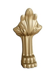 Фэма Ванна из литьевого мрамора Габриэлла, опоры бронза – фотография-5