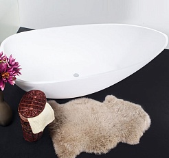 Montebianco Ванна из акрилового камня Canotto Due – фотография-4