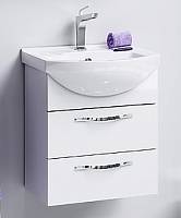 Aqwella Тумба с раковиной Аллегро 50 подвесная