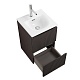 BelBagno Тумба с раковиной Uno mini 40 подвесная Темно-Серый матовый с раковиной BB-8099-3-40 – фотография-16