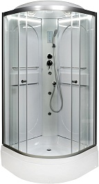 DTO Душевая кабина L590 LED с гидромассажем – фотография-4