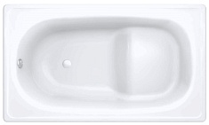 BLB Стальная ванна Europa mini 105х70 с сиденьем