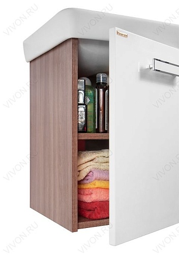 Водолей Мебель для ванной Мона 50 L ясень – картинка-3