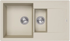 Florentina Мойка кухонная Тоскана 860 К шампань – фотография-1