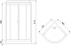 Royal Bath Душевая кабина  RB90HK5-WT-CH – фотография-5
