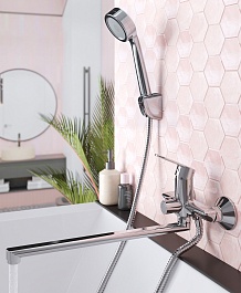 Tokito Смеситель для ванны KANDA хром TOK-KAN-1015 – фотография-1