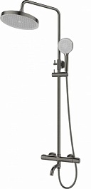 Esbano Система душевая Celine (DS-GM) оружейная сталь – фотография-1