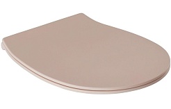 Allen Brau Унитаз подвесной Fantasy 4.11004.SM розовый с крышкой 4.11005.SM – фотография-19