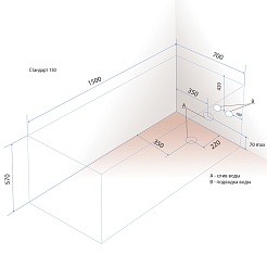 Triton Акриловая ванна Стандарт 150x70 – фотография-5