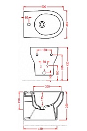 ArtCeram Биде подвесное Smarty 2.0 SMB001 – фотография-2