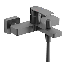 BelBagno Смеситель для ванны и душа Studio вороненая сталь SC9018GG