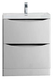 BelBagno Мебель для ванной напольная ANCONA-N 600 Bianco Lucido – фотография-3