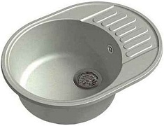 Granfest Мойка кухонная Quarz GF-Z58 Серый