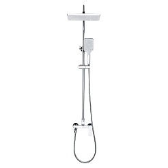 Azario Душевая стойка Arizona Square AZ-20S хром – фотография-2