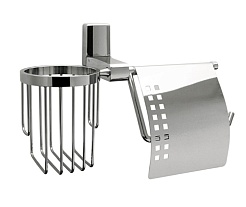 WasserKRAFT Держатель туалетной бумаги и освежителя "Leine K-5059" – фотография-1