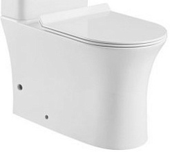 Aquanet Чаша унитаза Rimless Roll-C CL-12249B – фотография-1