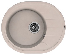 Florentina Мойка гранитная Родос 620 с крылом песочный