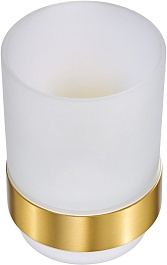 Milacio Стакан для зубных щеток Ultra MCU.961.GD золото – фотография-2