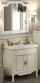 Comforty Мебель для ванной Версаль 90 слоновая кость – фотография-1