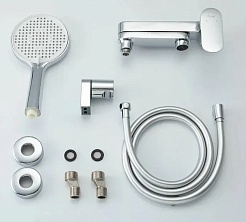 Frap Смеситель для ванны с душем H85 F3285 хром – фотография-2