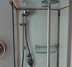 Frank Душевая кабина F412 L brilliant с крышей – фотография-5