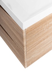 BelBagno Тумба с раковиной Marino 60 подвесная Rovere Bianco – фотография-8