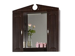 Водолей Мебель для ванной Капри 90 L венге без б/к – фотография-2