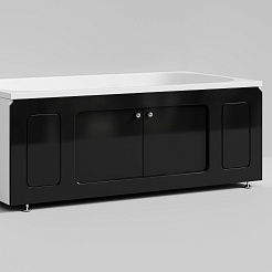 Водолей Экран под ванну Лидер 1500 черный – фотография-2