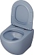 Grossman Унитаз подвесной Color GR-4455BSMS-21 голубой матовый – картинка-13