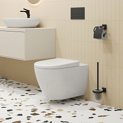 Ambassador Сиденье для унитаза Queen белое – фотография-7