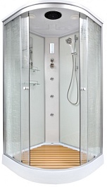 DTO Душевая кабина ЕМ1510 с электрикой и гидромассажем – фотография-1