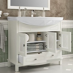 Opadiris Мебель для ванной Омега 85 слоновая кость – фотография-5