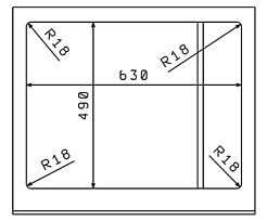 Florentina Мойка гранитная Липси 650 черный – фотография-3