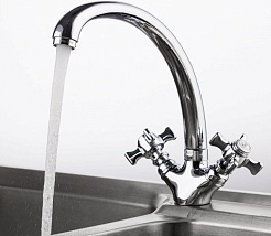 Frap Смеситель для кухни H24 F4224 хром – фотография-2