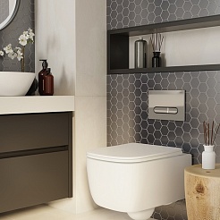 Iddis Кнопка смыва Unifix UNI31CHi77 – фотография-2