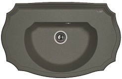 Florentina Мойка гранитная Эмилия 900 черная – фотография-1