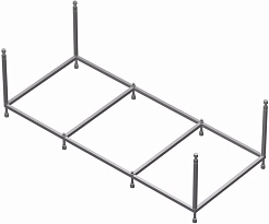 Am.Pm Каркас для ванны Like 170x70 – фотография-1