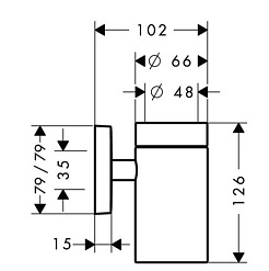 Hansgrohe Стакан PuraVida – фотография-5