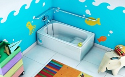 BLB Стальная ванна EUROPA MINI 120/70 B2SE22001 сидячая с опорами – фотография-2