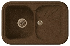 Florentina Мойка гранитная Крит 780 коричневый – фотография-1
