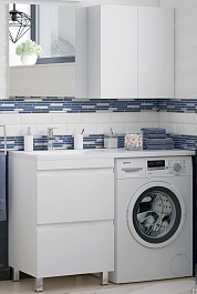 Corozo Мебель для ванной Альтаир 120 L – фотография-1