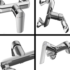 Tokito Смеситель для душа TOKITO MISAWA хром TOK-MIS-1016 – фотография-5