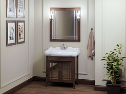 Opadiris Тумба с раковиной Сакура 80 орех – фотография-3