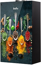 Ballu Газовый проточный водонагреватель Fiery Glass GWH 10 Curry – фотография-1