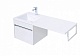 Aquanet Тумба с раковиной Токио 110 L подвесная – картинка-18