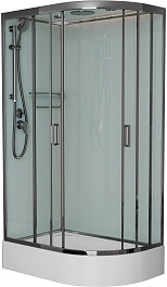Frank Душевая кабина F412/1 L brilliant с крышей – фотография-1