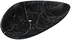 Teymi Раковина накладная Ellie W 60 T50592 черный мрамор