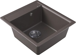 Florentina Мойка кухонная Консул 450 серый шелк – фотография-2