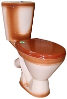 Rosa Унитаз-компакт Элегант коричневый